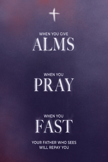 Alms Pray Fast