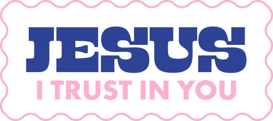 Jesus I Trust in You Stamp